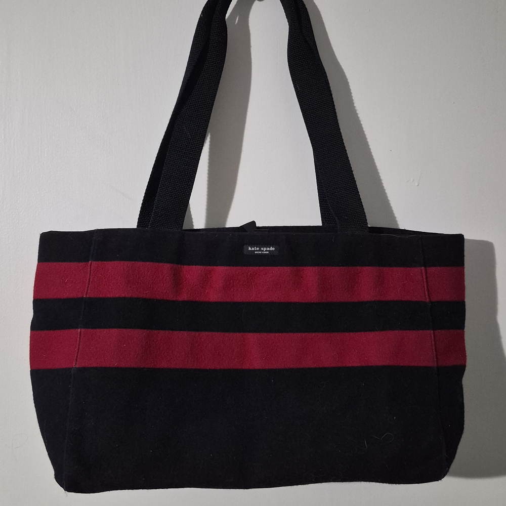 Kate Spade Elegant Black/Red Diaper Bag